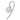 A modern, 14ct white gold, freshwater pearl & diamond set pendant.