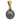 A modern, 18ct yellow gold, Tahitian pearl & diamond set pendant