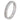 A modern, 18ct white gold, diamond set half eternity ring.