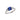 A modern, 18ct white gold, tanzanite & diamond set three stone ring