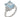 A modern, 18ct white gold, aquamarine & diamond set, seven stone ring