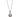 A modern, 18ct white & yellow gold, diamond set pendant & chain
