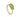 A modern, 9ct yellow gold peridot set three stone ring