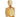A modern, 9ct yellow gold, citrine set pendant.