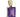 A modern, 9ct yellow gold, amethyst set pendant.