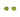 A pair of modern, 9ct yellow gold, peridot set stud earrings