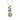 A modern, 18ct white gold, Tahitian pearl & multi coloured sapphire set pendant & chain