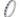 A modern, 18ct white gold, sapphire & diamond set, fifteen stone half eternity ring.