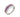A modern, 18ct white gold, ruby & diamond set, three row, half eternity ring