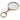 A yellow gold, quizzing glass