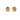 A pair of early 20th century, yellow gold, citrine set, oval stud earrings