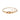 A Victorian, 9ct yellow gold, tourmaline & diamond set bangle