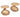 A pair of mid-20th century, 18ct yellow gold, seed pearl set, oval, chain link cufflinks