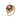A modern, 9ct yellow gold, garnet & pearl set cluster ring