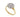A modern, 18ct yellow & white gold, diamond set, nine stone cluster ring
