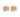 A pair of modern, yellow gold, rectangular, diamond cut cufflinks
