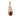 A modern, 9ct yellow gold, garnet set pendant