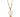 A modern, 9ct yellow gold, cultured pearl set pendant & chain