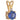 A modern, 18ct yellow gold, tanzanite & diamond set pendant.