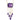 A mid-20th century, 9ct yellow gold, amethyst & seed pearl set, fringe style centerpiece necklace on a trace link chain.