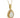 A modern, 18ct yellow gold, opal & diamond set, pear shaped pendant & chain.