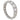 An early 20th century, platinum, diamond set eternity ring.
