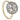 An early 20th century, 18ct yellow & white gold, diamond set, round open cluster ring.