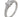 A modern, platinum, diamond set solitaire ring.