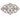 A platinum, diamond & pearl set, open work brooch with a yellow gold pin.