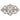 A platinum, diamond & pearl set, open work brooch with a yellow gold pin.