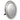 An early 20th century, silver, plain, oval, dressing table mirror on a stand.
