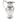 An Edwardian, silver, octagonal, panelled cream jug