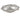 A Victorian, silver, circular, pierced bon bon dish.