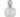 An early 20th century, glass scent bottle with a silver mount & glass stopper.