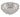 A Victorian, silver, pierced, heart shaped bon bon dish.