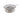 A silver & glass butter dish & silver butter knife