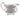An early 20th century, silver cream jug.