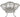 An Edwardian, silver, open work sweet dish on four feet.