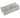 A modern, silver, rectangular box decorated with putti & a gilt interior.