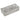A modern, silver, rectangular box decorated with putti & a gilt interior.