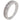 A modern, 18ct white gold, diamond set, eleven stone half eternity ring.