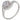 A modern, 9ct white gold, diamond set cluster crossover ring.