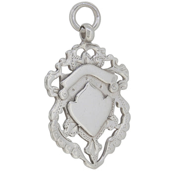 An Edwardian, silver watch medal