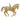 A modern, 14ct yellow gold horse pendant.