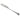 A Victorian, silver butter knife