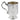 A Victorian, silver, child's engraved mug with a gilt interior.