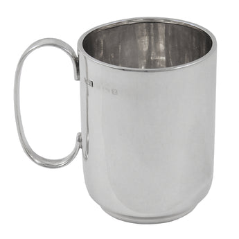 An early 20th century, silver, child's mug.