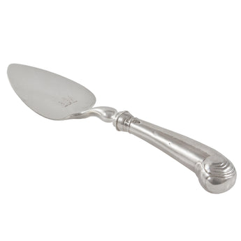 A Victorian, silver handled savoury server