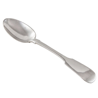 A Victorian, silver, Fiddle Pattern teaspoon