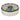 A modern, silver, enamel set, oval pill box